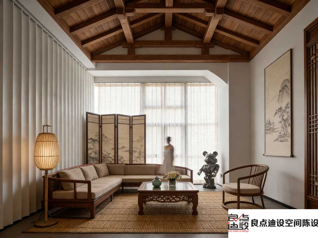 爆改传统美容院!这家新中式风装修软装设计把“静谧”刻进DNA里!